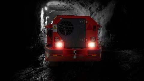  Toro™ LH203 loader in mine behind