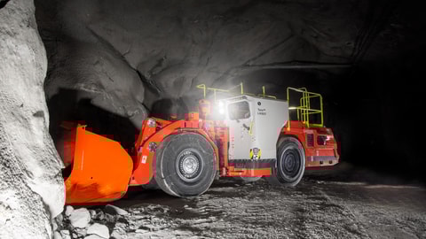 Toro™ LH307 underground loader in mine