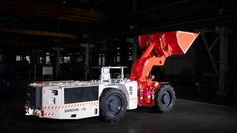 LS312 Flameproof underground loader indoor