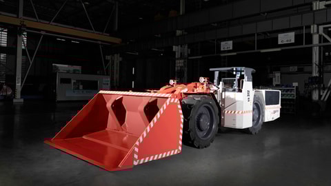 LS312 Flameproof underground loader indoor