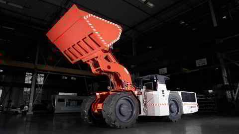 LS312 Flameproof underground loader indoor