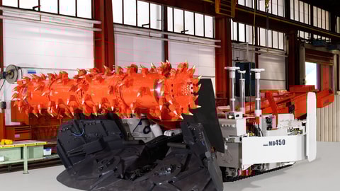 MB450 Bolter miner