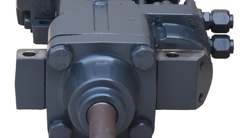 RD212 Rock drill front view white background