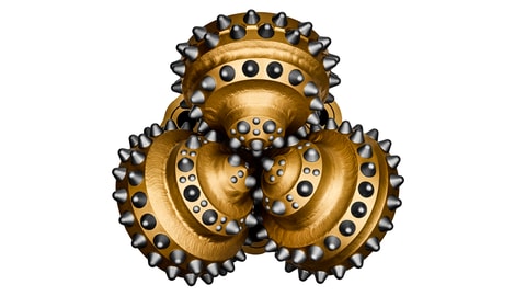 RR240 rotary bit face