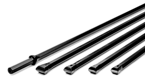 Top hammer Integral drill steel