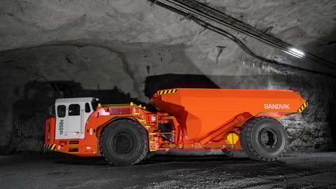 TH550B Battery electric truck