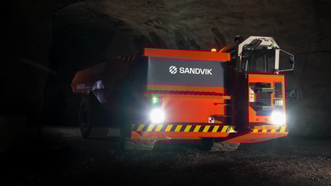 TH550B Battery electric truck