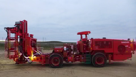 DU311 Articulated in-the-hole production drill rig