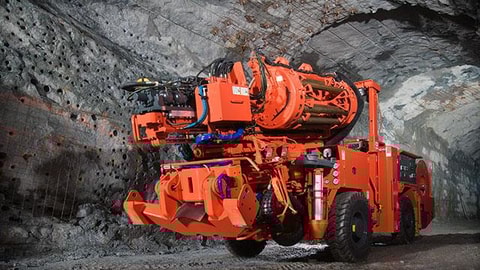 DL411 Longhole drill rig