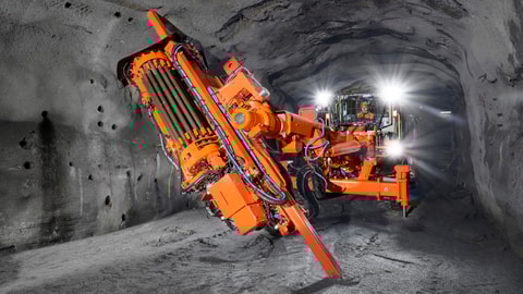 DL432i Longhole drill rig 