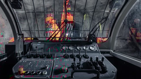 DS312 Rock support drill rig