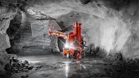 DS412i Rock support drill rig