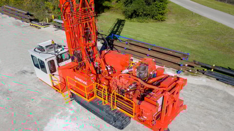 D25KX Rotary blasthole drill rig