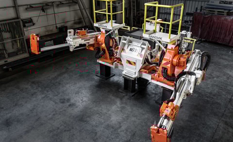 DZ701 Longwall face bolter 