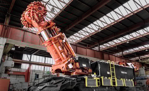 MH621 hardrock roadheader