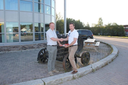 Per Olav Fredheim, Managing Director (left) and Ciarán Ryan, Sales Area Manager Northern Europe (right)
