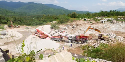 Sandvik Construction provide mobile crushing and screening plant for high quality aggregate production in Thailand Sandvik Construction provide mobile crushing and screening plant for high quality aggregate production in Thailand