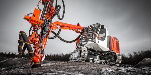 The new Sandvik Ranger surface drill rig offers renowned drilling efficiency with up to 20% lower fuel consumption 