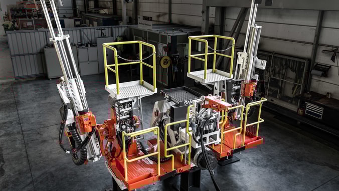 DZ701 Longwall face bolter 