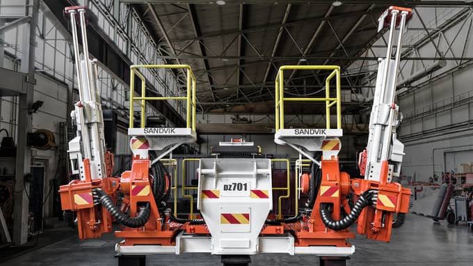 DZ701 Longwall face bolter