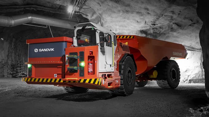 TH550B Battery electric truck