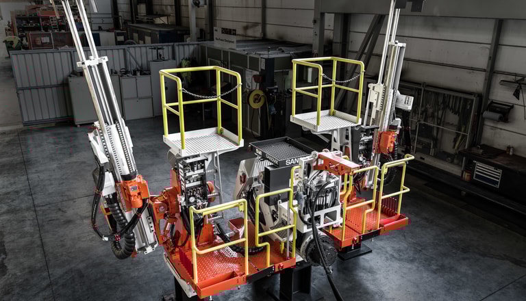 DZ701 Longwall face bolter 