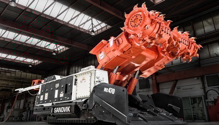 MC470 continuous miner