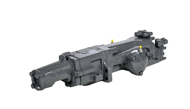 HL510 Rock drill left view white background