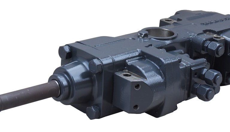 RD212 Rock drill front left view white background