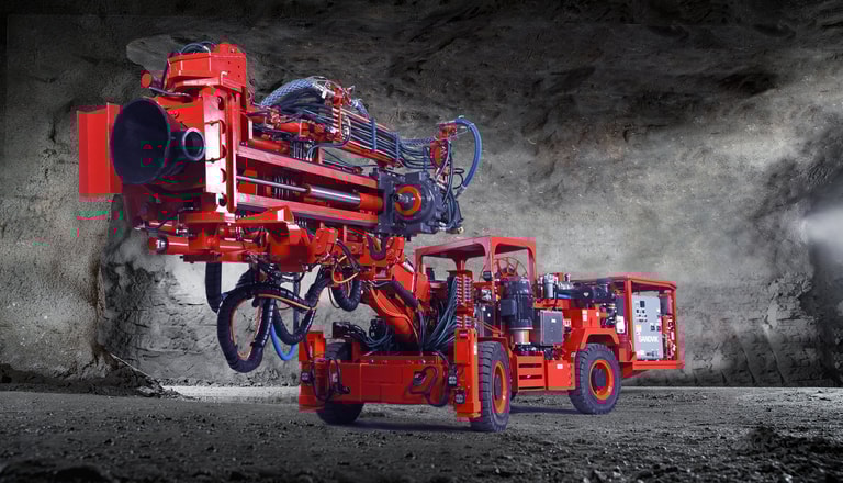 DU431 Articulated in-the-hole production drill rigs