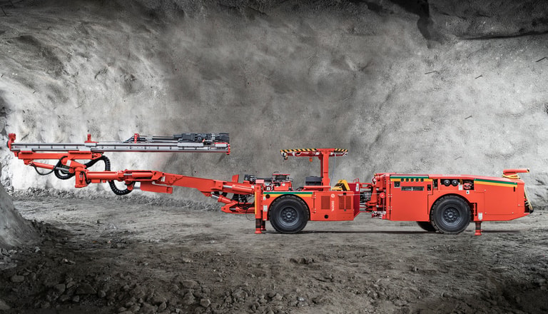 Development Rigs Sandvik DD312i: intelligent single boom development drill