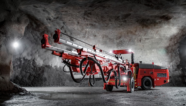 Current Dd Rigs DD422i: Sandvik underground power for mining operations