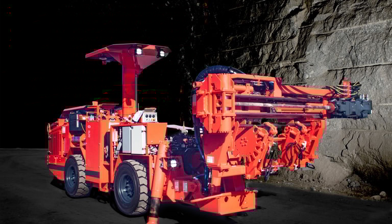 DL210 Longhole drill rig