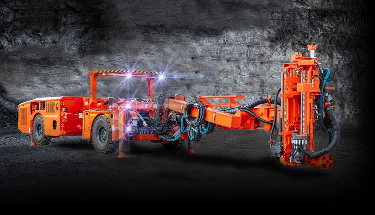 Ds312 Sandvik Equipo de perforación con soporte de roca Sandvik DS311