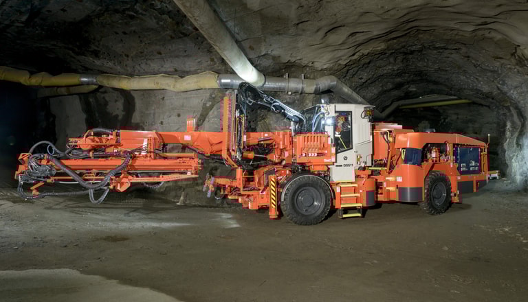 DS511 Rock support drill rig 