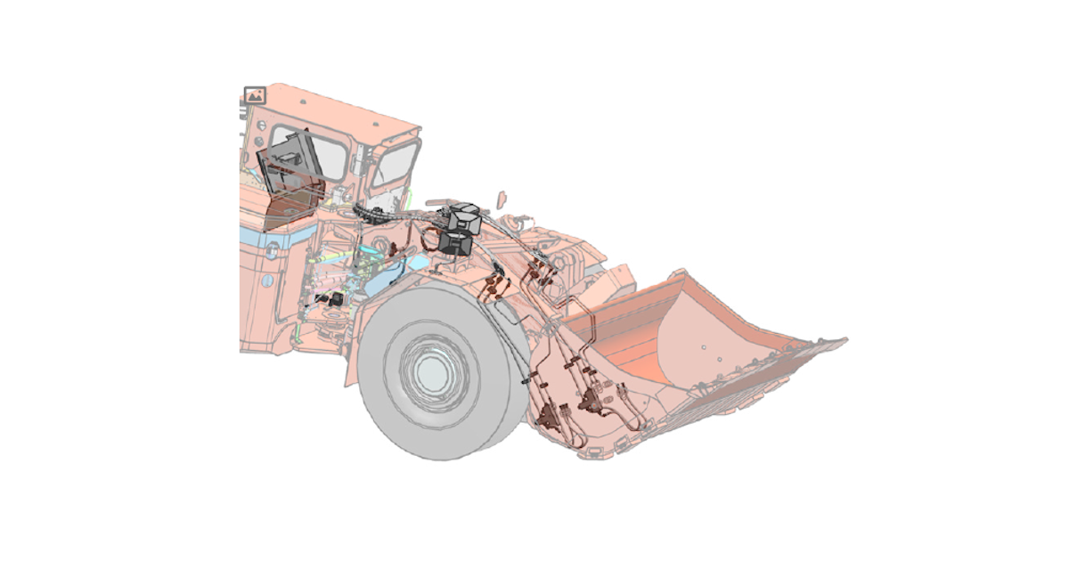 Quick Loader Control Quick detach system interface for loaders