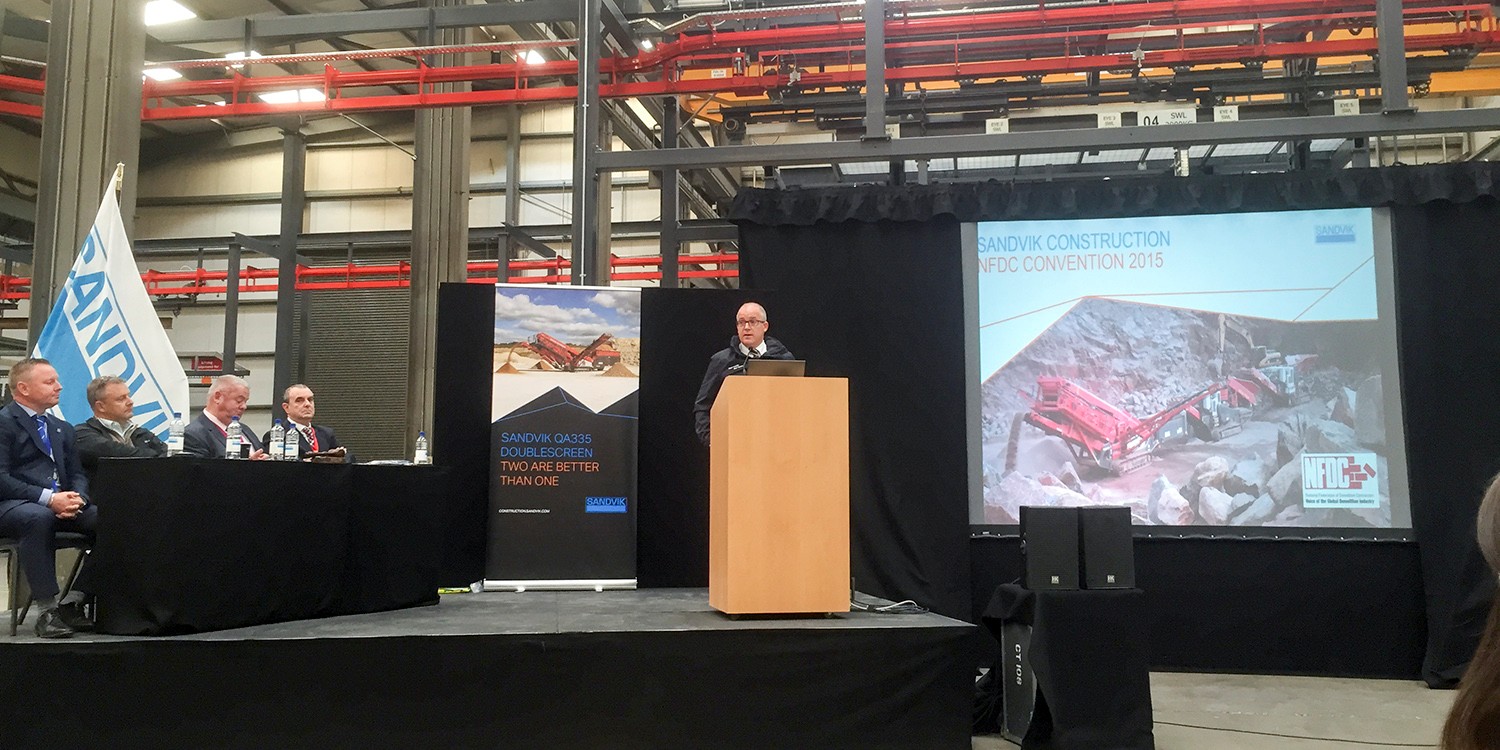 Key speakers from the mobile crushing and screening organization