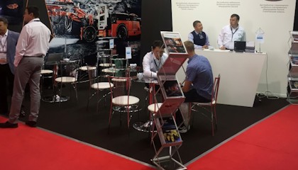 Sandvik booth at MWCA2017