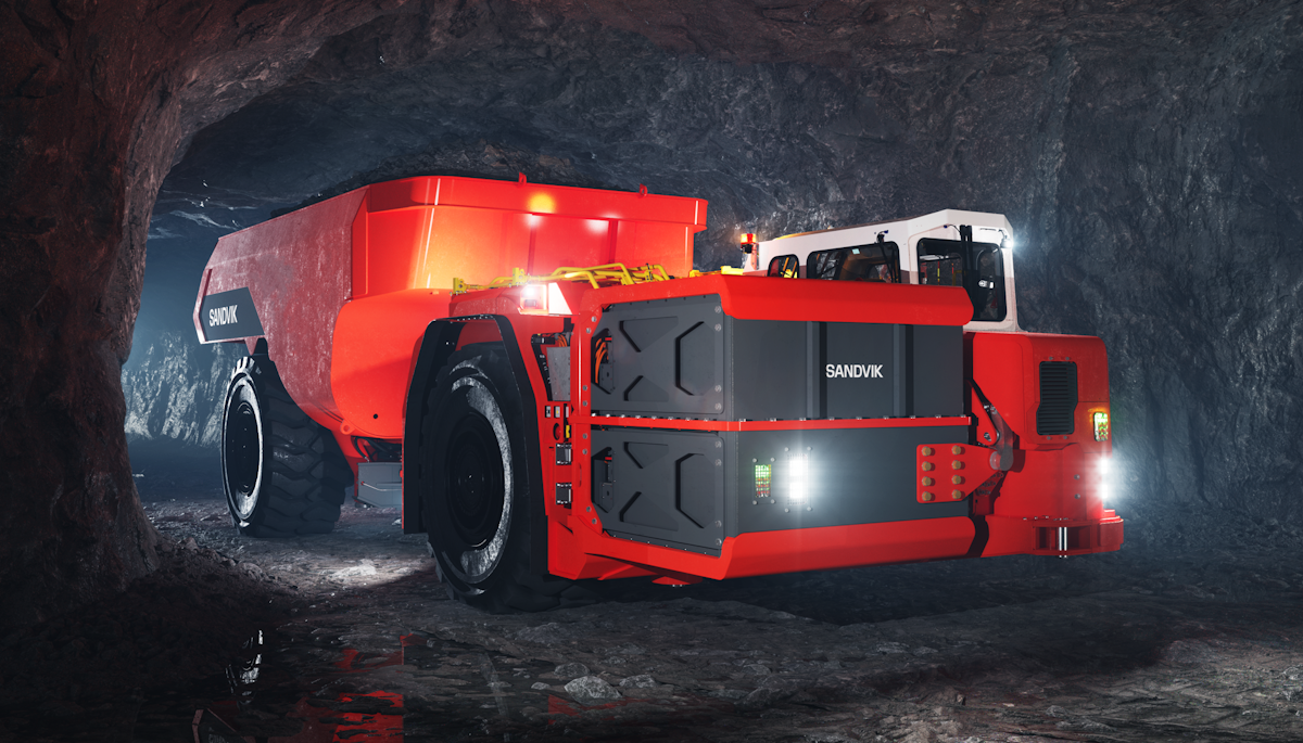 New Sandvik battery boosts BEV runtime by 36 percent