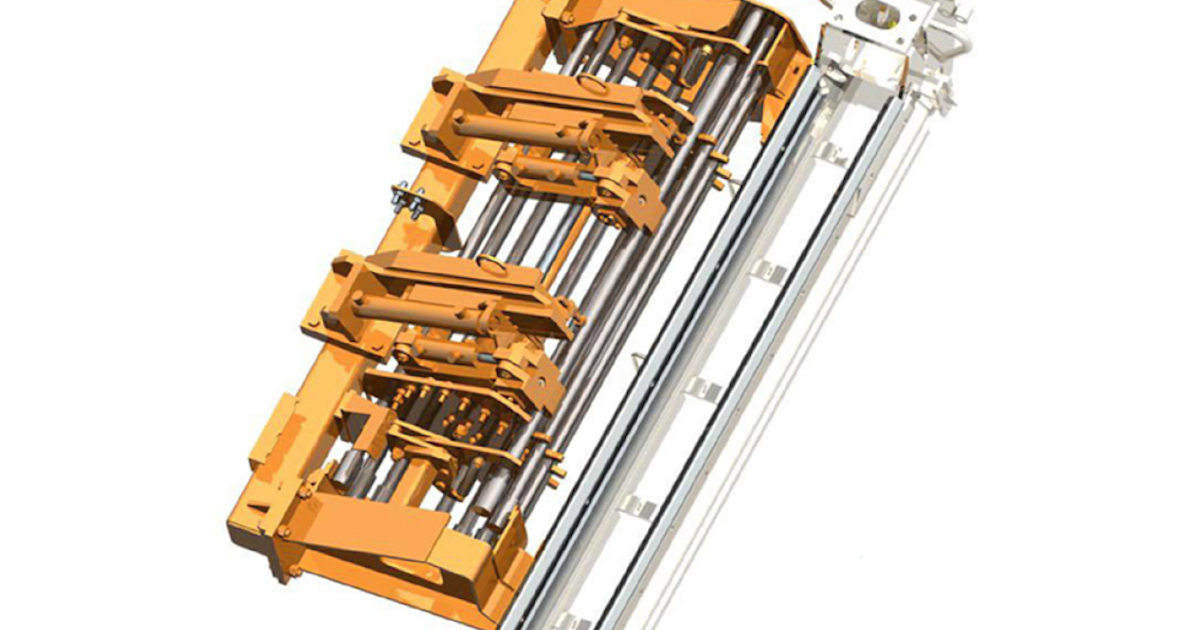 Rod changer for underground drills