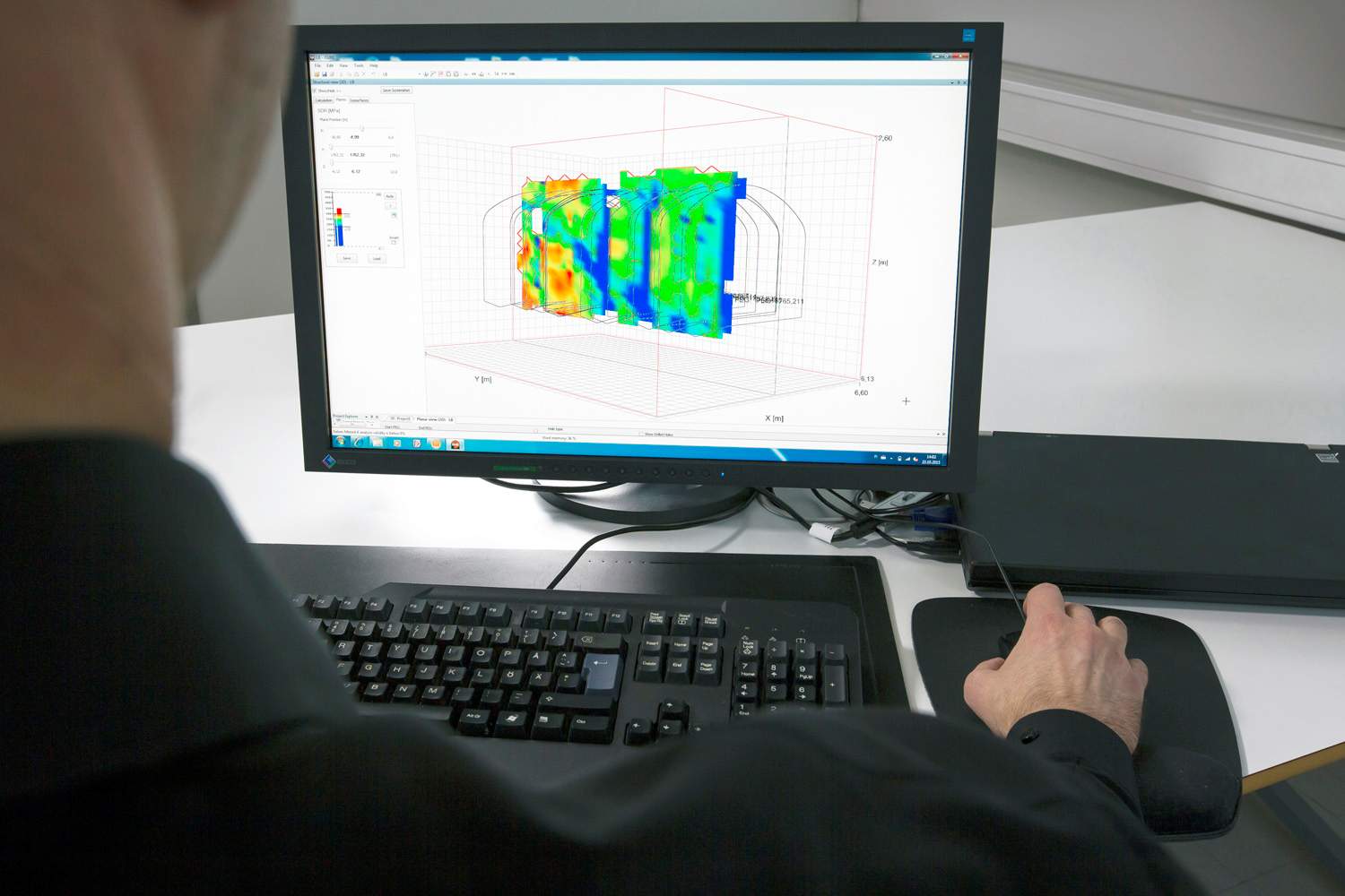 The geoSURE provides views inside the rock.