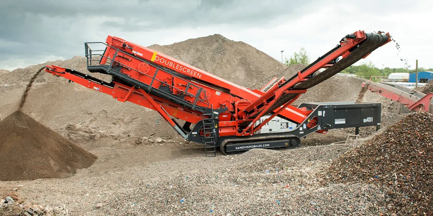 QA451 Sandvik innovation at Ireland's largest ever Construction and Quarrying show