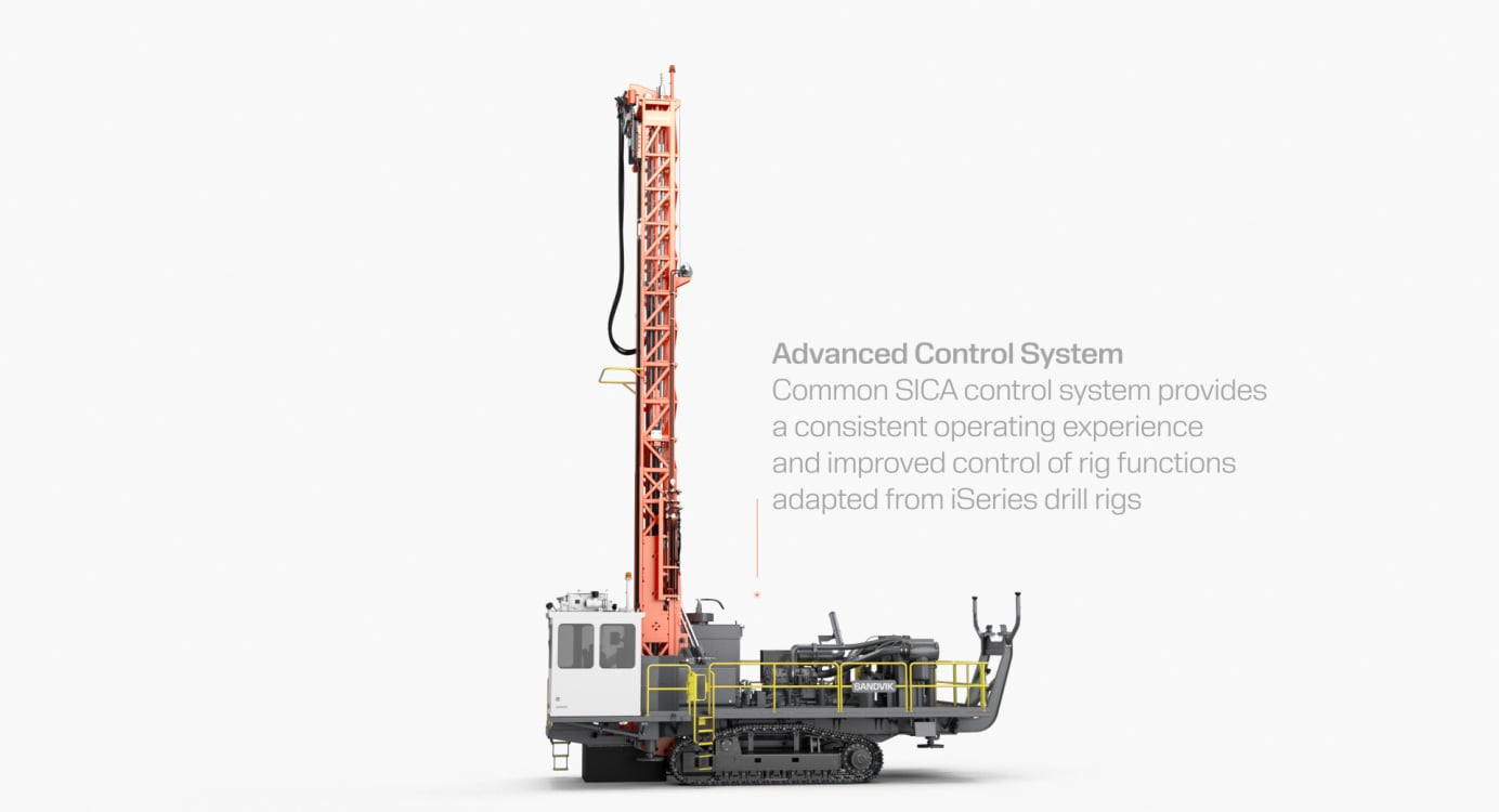 Sandvik D50KX Rotary Blasthole Drill for Surface Mining