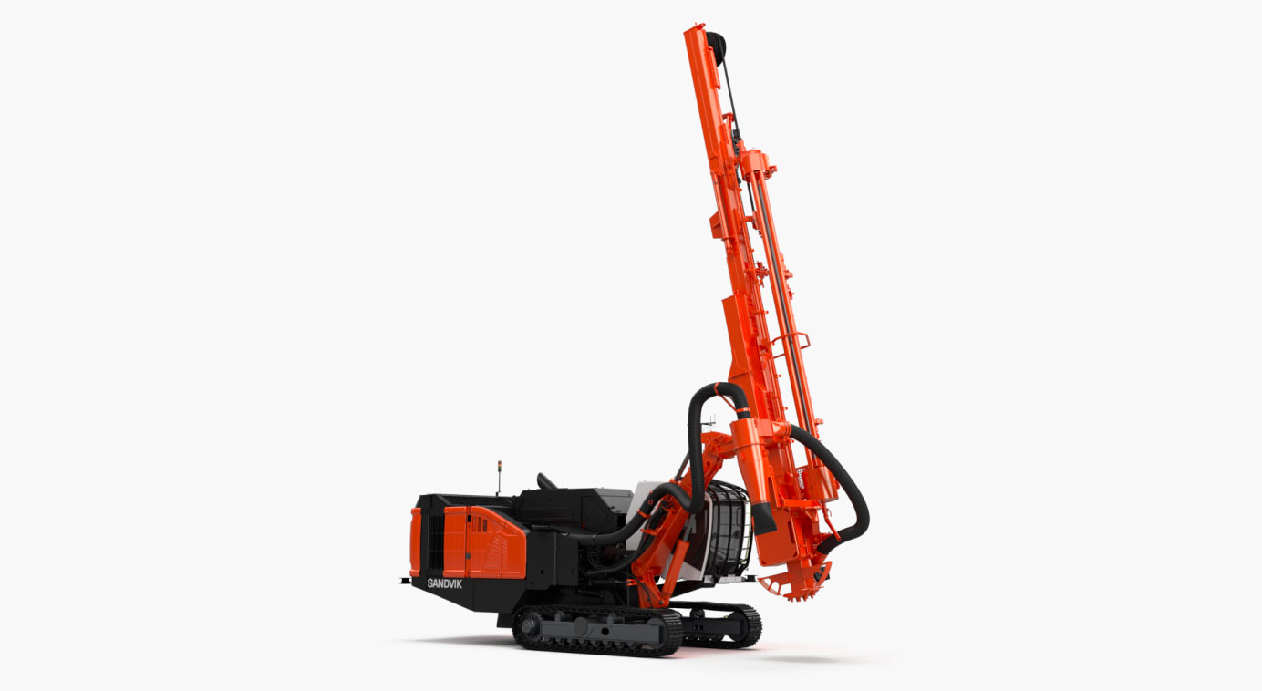Sandvik DI650i 360 rotation