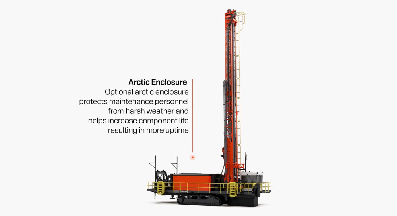 Sandvik DR412i Rotary & DTH Blasthole Drill For Soft & Hard Rock