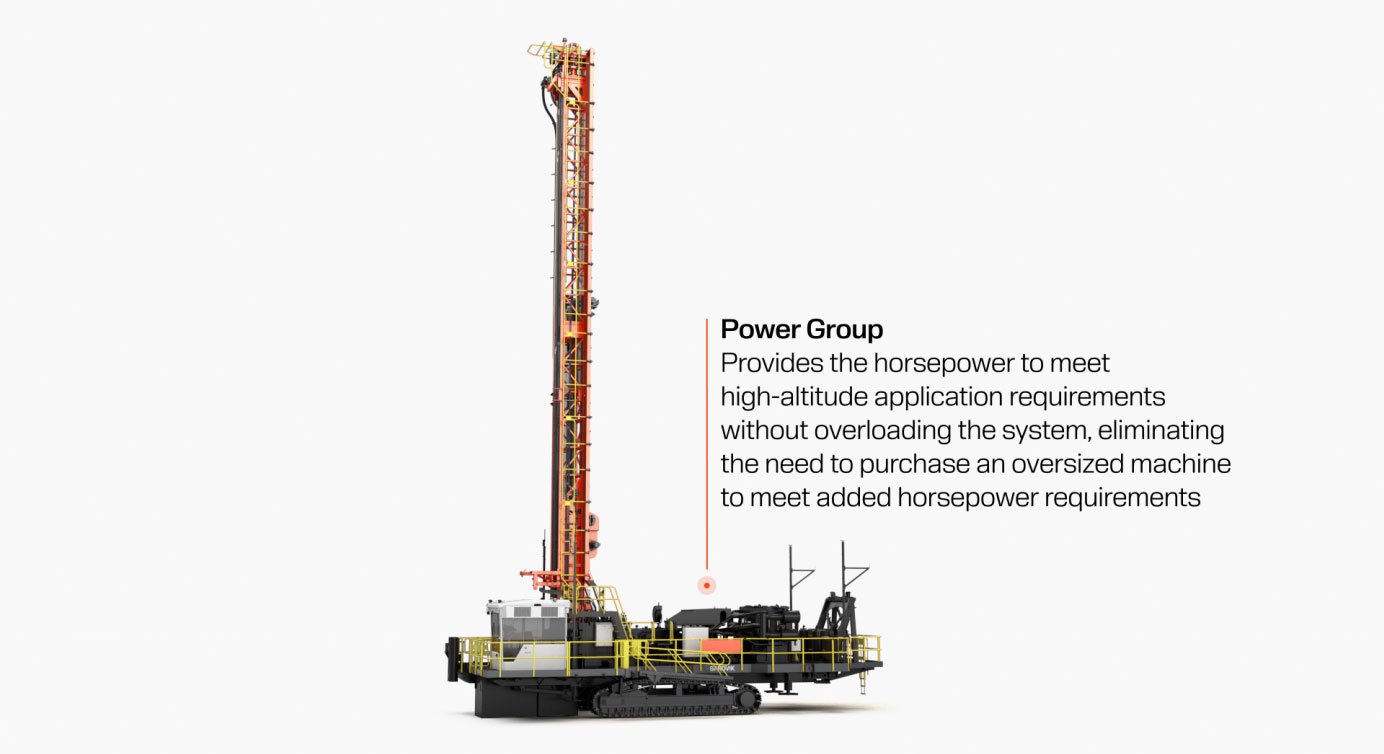 Sandvik DR412i Rotary & DTH Blasthole Drill For Soft & Hard Rock