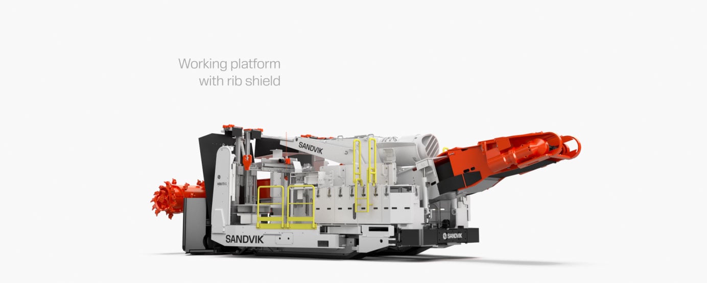 Sandvik MB670-1 FLP Bolter Miner For Longwall Mining