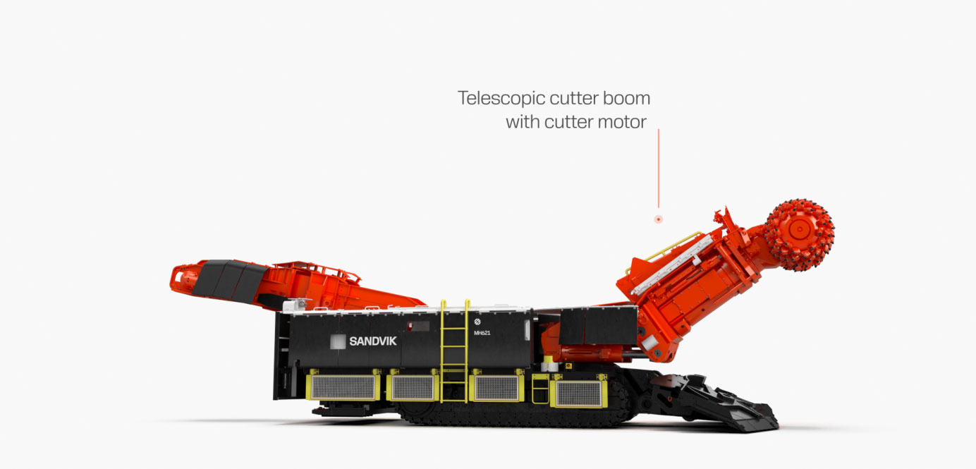 Sandvik MH621 Electrically Powered Hard-Rock Miner