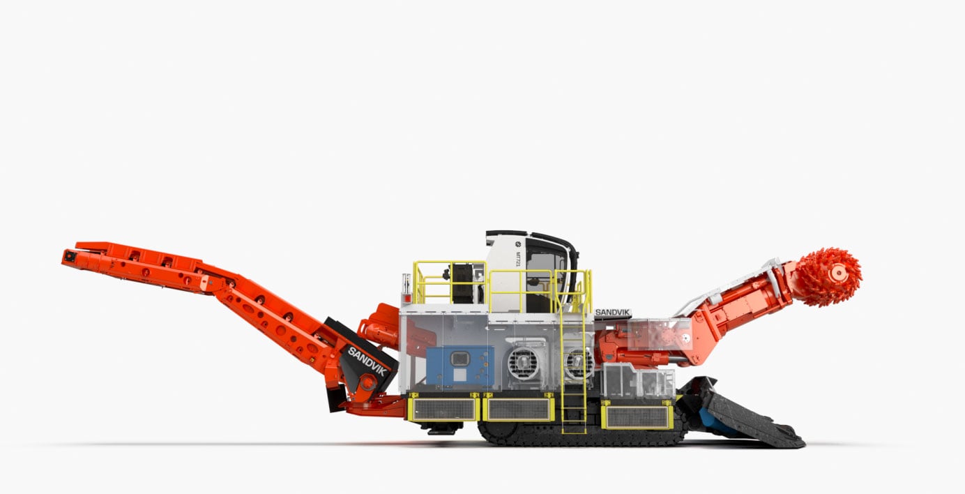 Sandvik MT721 Crawler-Mounted Boom-Type Roadheader