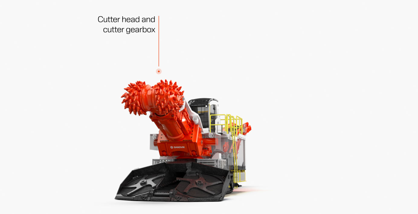 Sandvik MT721 Crawler-Mounted Boom-Type Roadheader